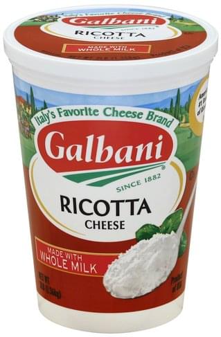 Galbani Ricotta Cheese - 3 Lb, Nutrition Information | Innit