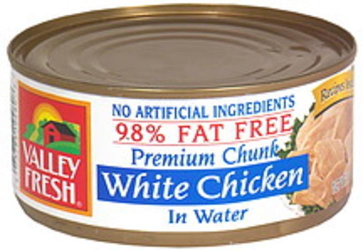 Valley Fresh Premium Chunk White Chicken White Chicken 10 oz