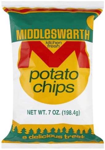 Middleswarth Potato Chips - 7 oz, Nutrition Information | Innit