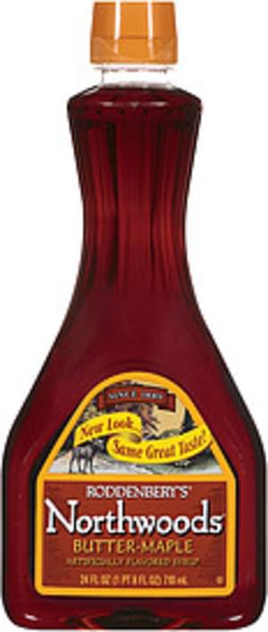 Roddenbery's Northwoods Butter Maple Syrup - 24 oz, Nutrition ...