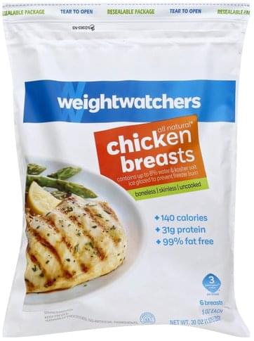 Weight Watchers Chicken Breasts - 6 ea, Nutrition Information | Innit