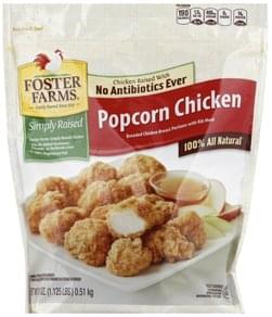 Tyson Popcorn Chicken - 25.5 oz, Nutrition Information | Innit