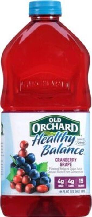 Old Orchard Cranberry Grape Juice 64 Oz Nutrition Information Innit