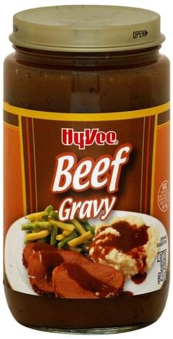 Hy Vee Beef Gravy - 12 oz, Nutrition Information | Innit