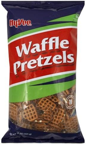 Hy Vee Waffle Pretzels - 15 oz, Nutrition Information | Innit