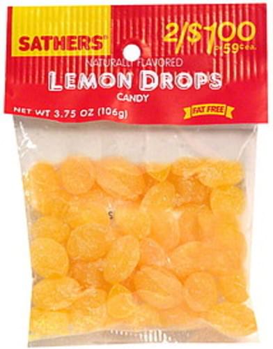 Sathers Lemon Drops Candy - 3.75 oz, Nutrition Information | Innit