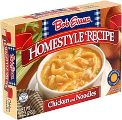 Bob Evans Chicken and Noodles - 9 oz, Nutrition Information | Innit