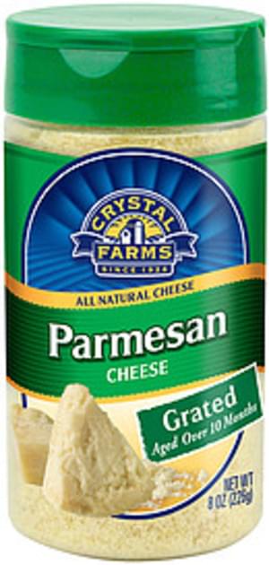 Crystal Farms Parmesan Grated Cheese - 8 Oz, Nutrition Information | Innit