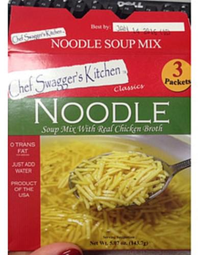 chef swaggers kitchen noodle soup