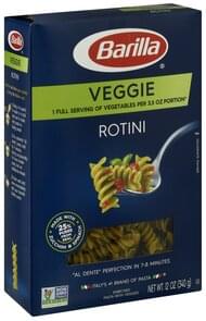 Barilla Rotini Veggie Pasta Oz Nutrition Information Innit