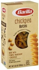 Barilla Gluten Free Chickpea Rotini Pasta Oz Nutrition