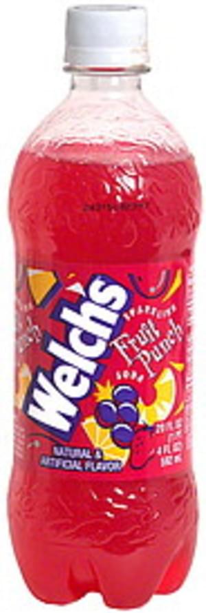 Welchs Fruit Punch Sparkling Soda 20 Oz Nutrition Information Innit 2759