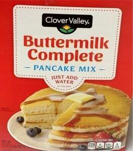 Clover Valley Buttermilk Complete Pancake Mix - 61 g, Nutrition ...