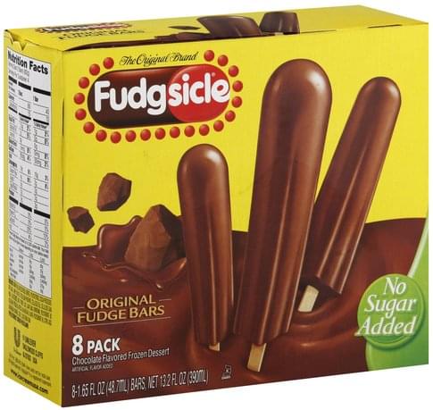 Fudgsicle Original Fudge Bar - 8 ea, Nutrition Information | Innit