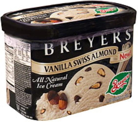 Breyers Vanilla Swiss Almond All Natural Ice Cream 175 Qt Nutrition Information Innit 7943