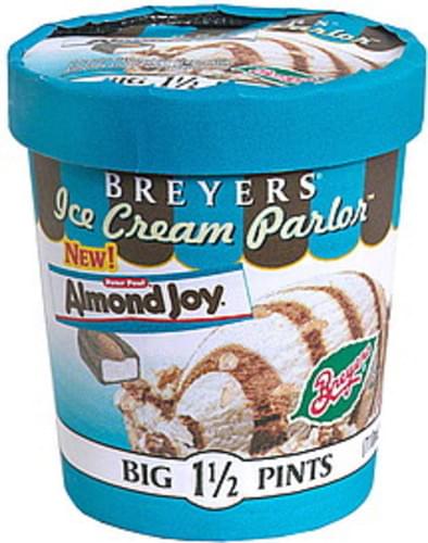 Breyers Almond Joy Ice Cream - 1.5 pt, Nutrition Information | Innit