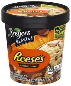 Breyers Reese S Peanut Butter Cups Frozen Dairy Dessert Pt