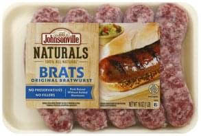 Johnsonville Original Bratwurst Oz Nutrition Information Innit