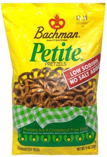 Bachman Petite Pretzels - 11 oz, Nutrition Information | Innit