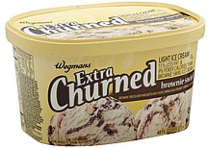 Wegmans Light Brownie Swirl Ice Cream 48 Oz Nutrition Information