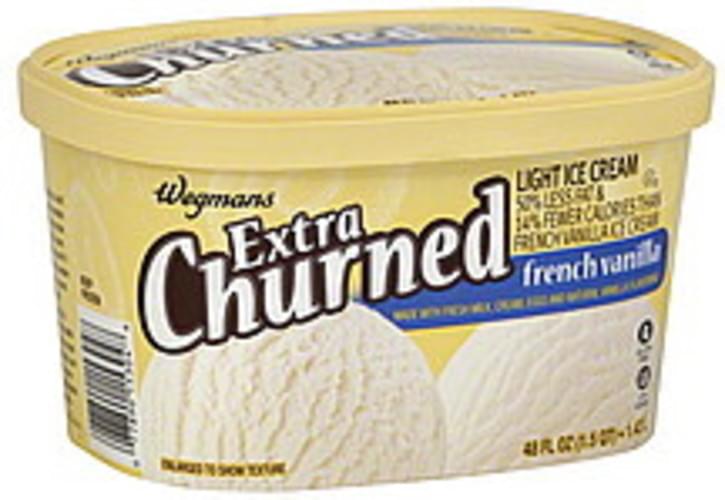 Wegmans Light French Vanilla Ice Cream 48 Oz Nutrition Information