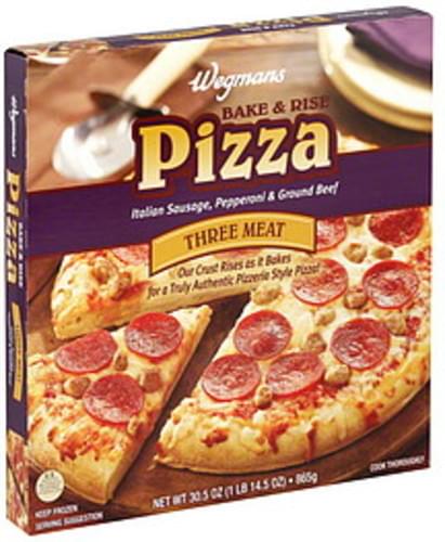 Wegmans Three Meat Pizza - 30.5 oz, Nutrition Information | Innit