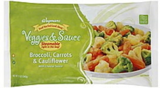 Wegmans Broccoli, Carrots & Cauliflower, with Cheese Sauce Veggies ...