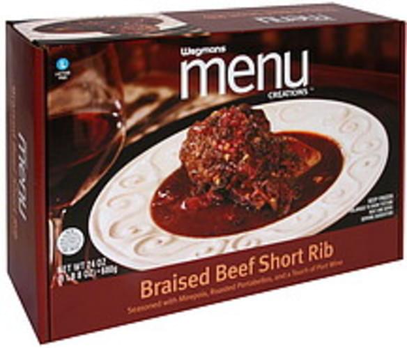 Wegmans Braised Beef Short Rib - 24 oz, Nutrition Information | Innit