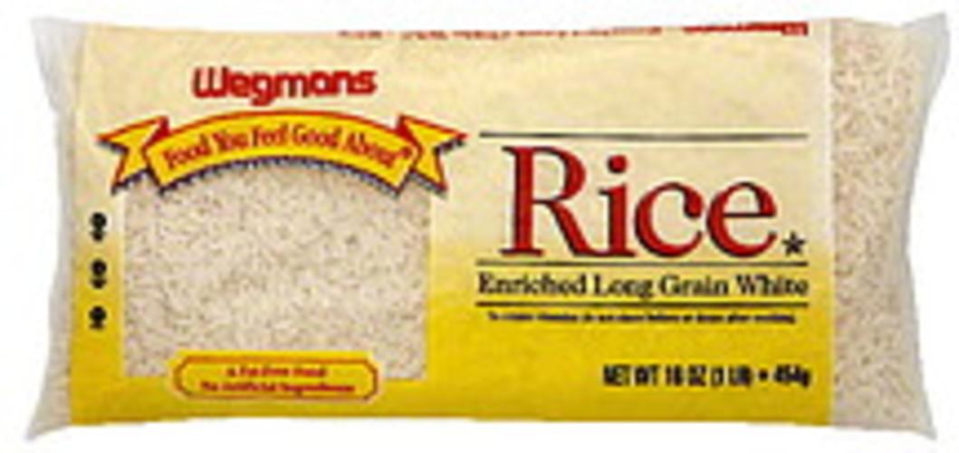 Wegmans Enriched Long Grain White Rice - 16 oz, Nutrition Information ...