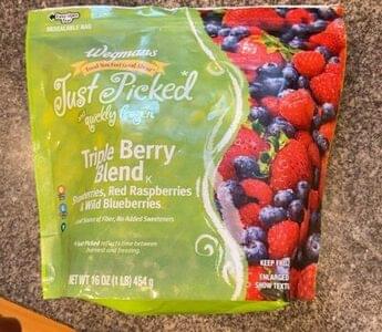 Daily Chef Triple Berry Blend - 141 g, Nutrition Information | Innit