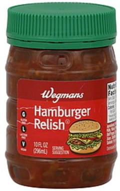 Farmans Hamburger Relish - 10 Oz, Nutrition Information | Innit