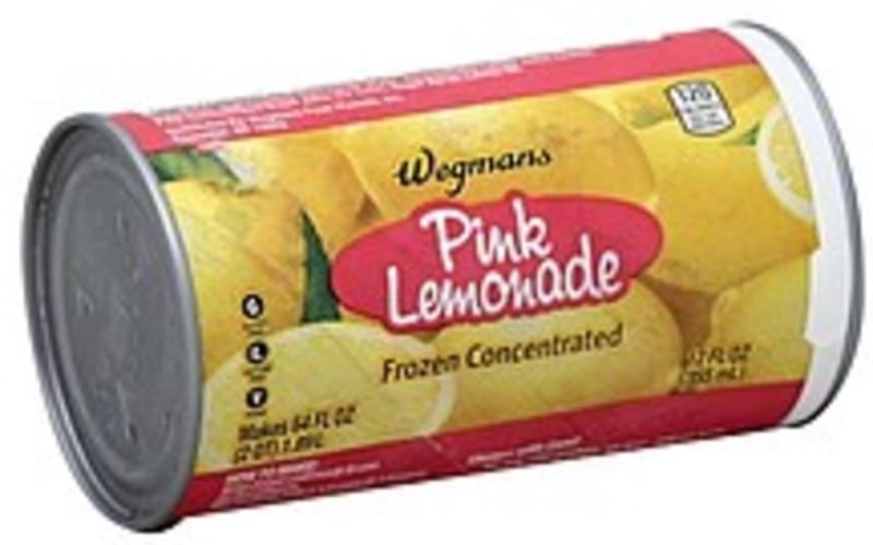 Wegmans Pink Frozen Concentrated Lemonade 12 Oz Nutrition