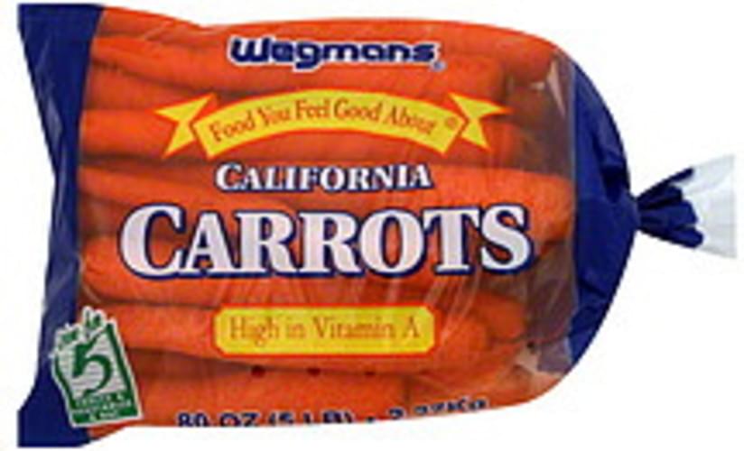 Wegmans California Carrots 80 oz, Nutrition Information Innit