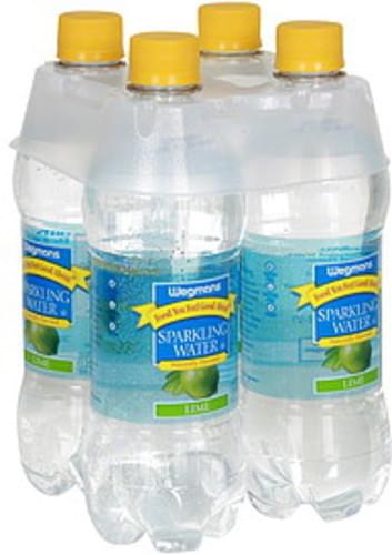 Wegmans Lime Sparkling Water - 4 ea, Nutrition Information | Innit