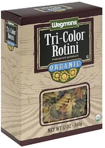 Wegmans Tri Color Rotini 12 Oz Nutrition Information Innit