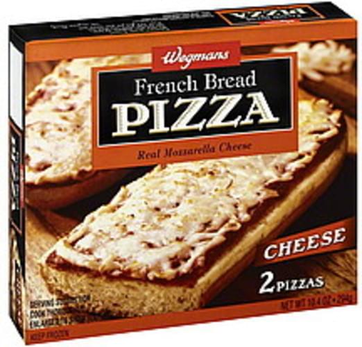 Wegmans French Bread, Cheese Pizza - 2 ea, Nutrition Information | Innit