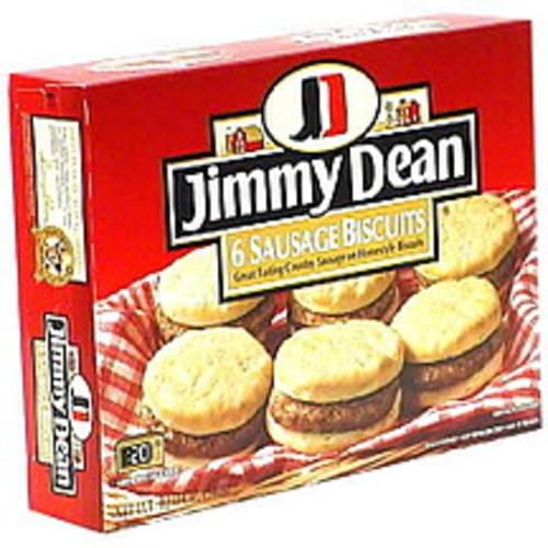 Jimmy Dean Sausage Biscuits 12 oz, Nutrition Information Innit