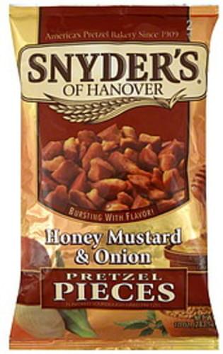 Snyders Honey Mustard & Onion Pretzel Pieces - 10 oz, Nutrition ...