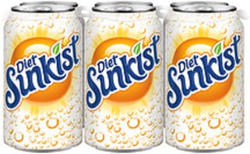 Sunkist Diet Orange Soda - 72 oz, Nutrition Information | Innit