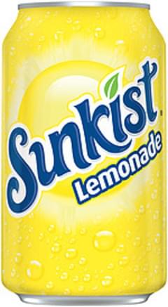 Sunkist Lemonade Soda - 12 oz, Nutrition Information | Innit