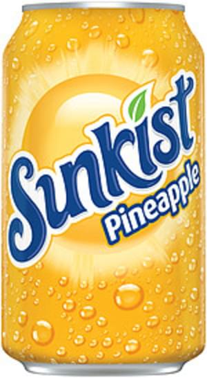 Sunkist Pineapple Soda - 12 oz, Nutrition Information | Innit