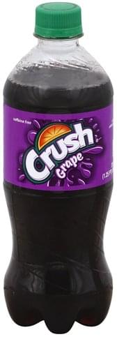 Crush Grape Soda Oz Nutrition Information Innit