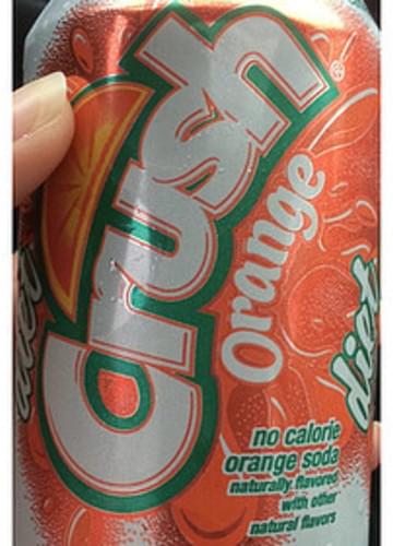 Diet Crush Orange Soda 0 G Nutrition Information Innit