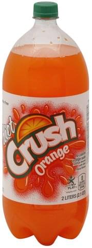 Crush Diet Orange Soda - 2 l, Nutrition Information | Innit