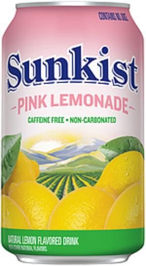 Sunkist Pink Lemonade - 72 Oz, Nutrition Information | Innit