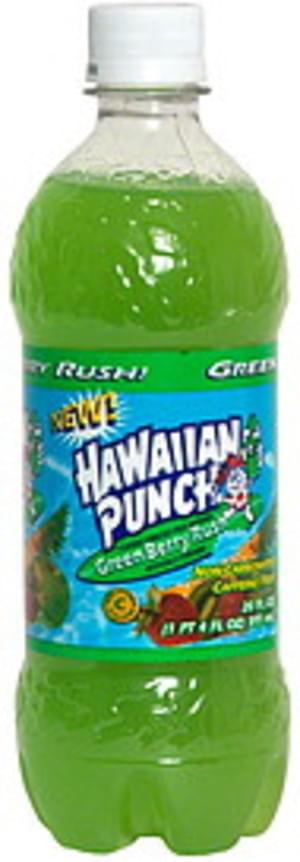 Hawaiian Punch Green Berry Rush Fruit Punch - 20 oz, Nutrition ...