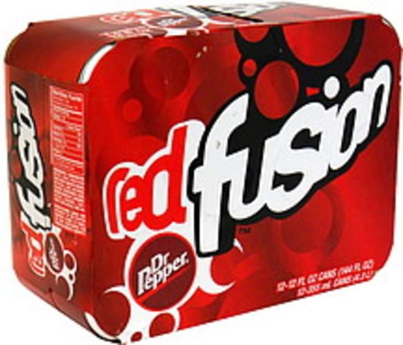 Dr Pepper Red Fusion Soda 12 Ea Nutrition Information Innit