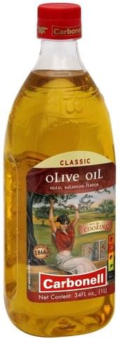 Carbonell Classic Olive Oil - 34 oz, Nutrition Information | Innit