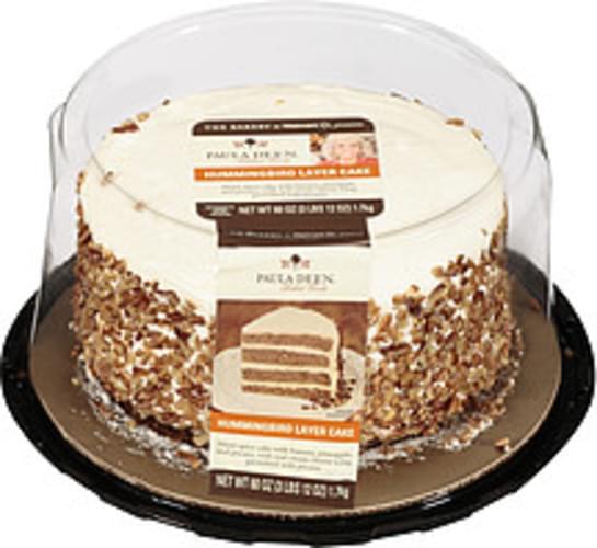 The Bakery At Walmart Paula Deen Hummingbird Layer Cake 60 Oz Nutrition Information Innit