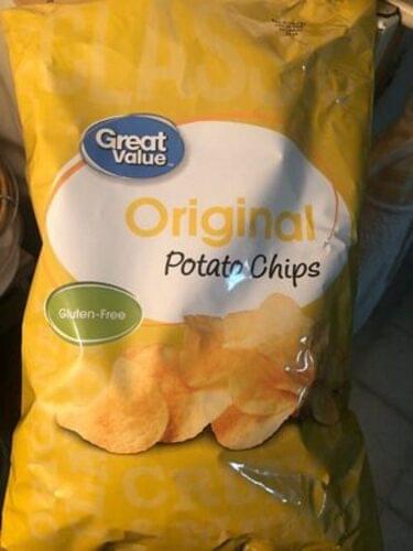 Great Value Original Potato Chips 28 G Nutrition Information Innit